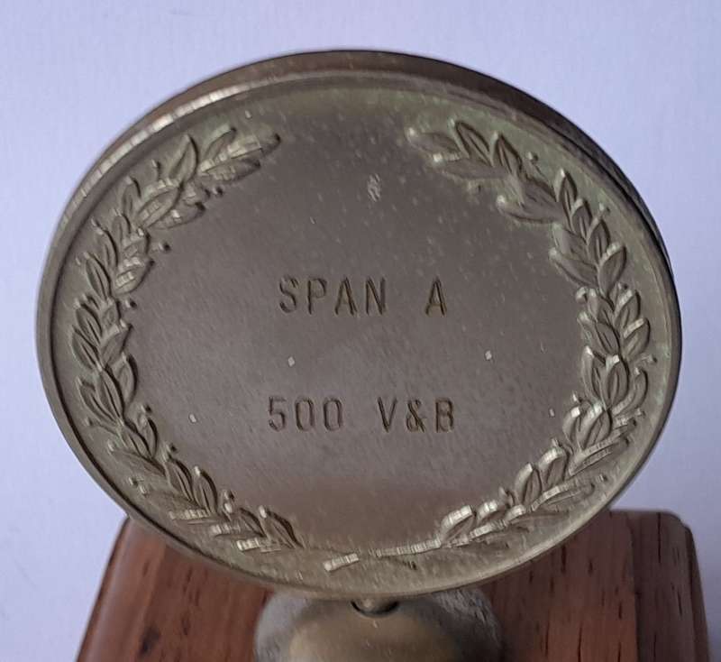 1986 Northern Transvaal Service Shooting / Diens Skiet Medal Trophy.