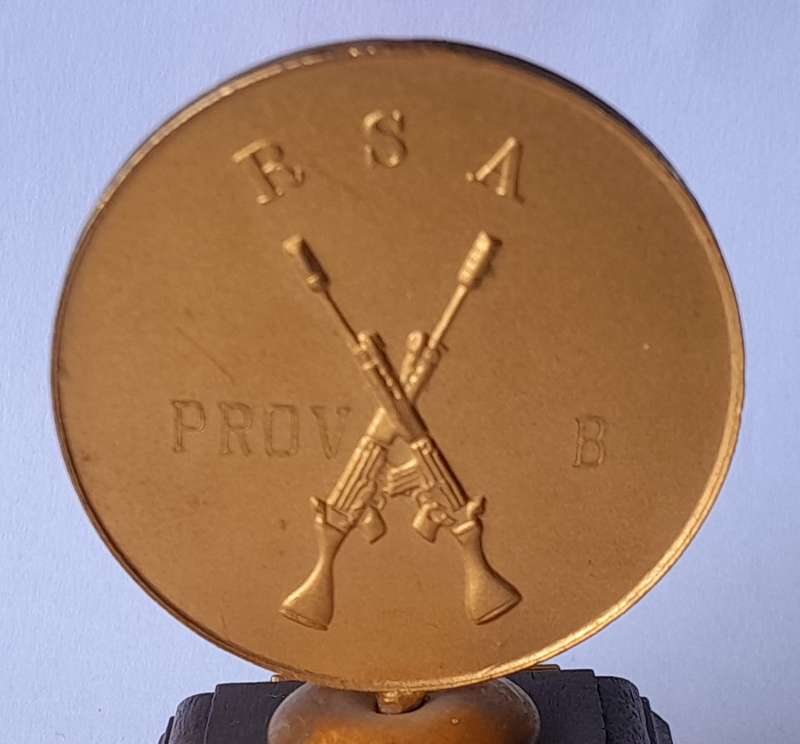 1990 O.F.S / O.V.S Service Shooting / Diens Skiet Medal Trophy.