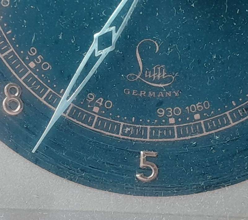"Reserved". Rare Art Deco German "Lufft" Weather Station.  Superb Design. 33 x 15cm.