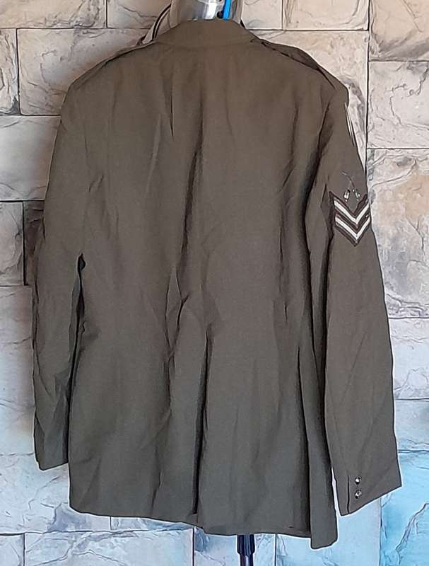1975 SADF Border War Service Dress Tunic with Flashes, Badges, Ranks etc.