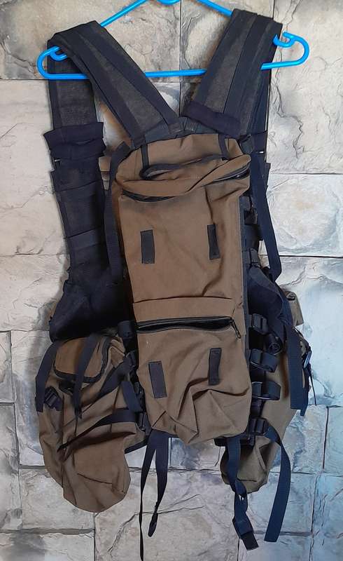 Original SADF Issued Patt. 83 Battle Jacket Ammunition Vest.  SPECIFICO.