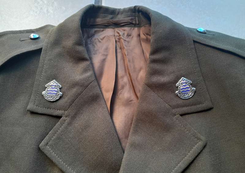 1975 SADF Border War Service Dress Tunic with Flashes, Badges, Ranks etc.