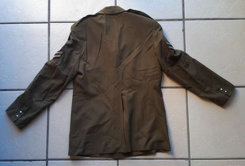 1975 SADF Border War Service Dress Tunic with Flashes, Badges, Ranks etc.