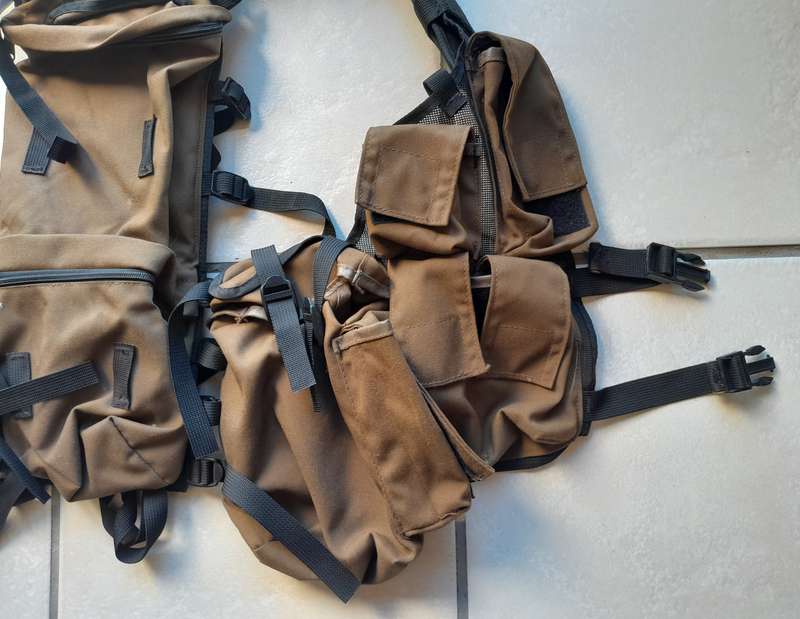 Original SADF Issued Patt. 83 Battle Jacket Ammunition Vest.  SPECIFICO.