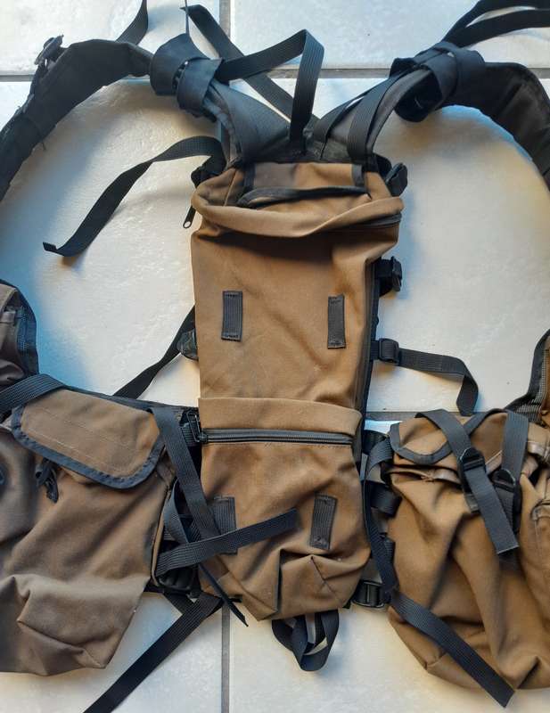 Original SADF Issued Patt. 83 Battle Jacket Ammunition Vest.  SPECIFICO.