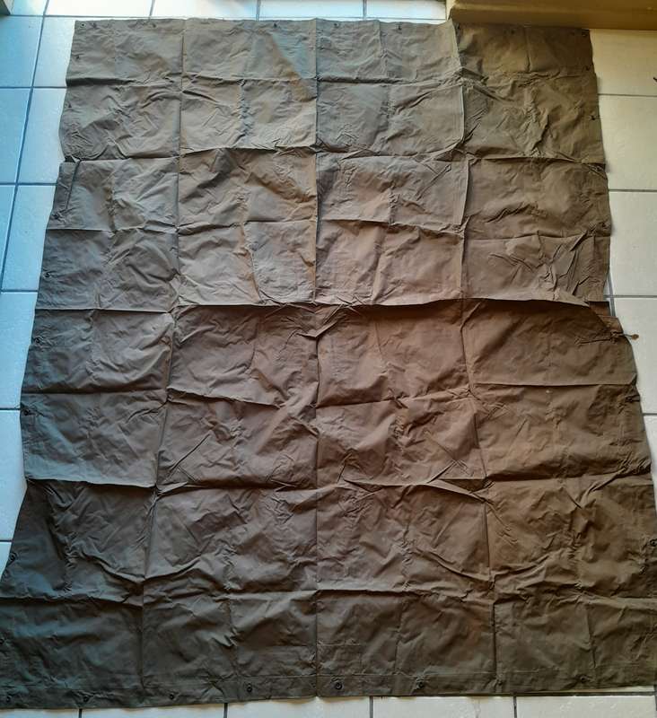 1978 SADF Border War Shelter.  MARBURG MNFRS. 2.12 x 1.74 Meters.