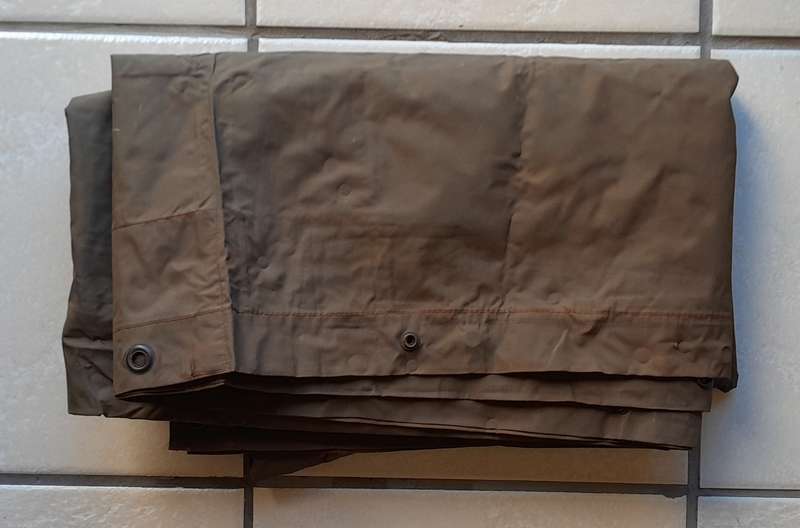 1978 SADF Border War Shelter.  MARBURG MNFRS. 2.12 x 1.74 Meters.
