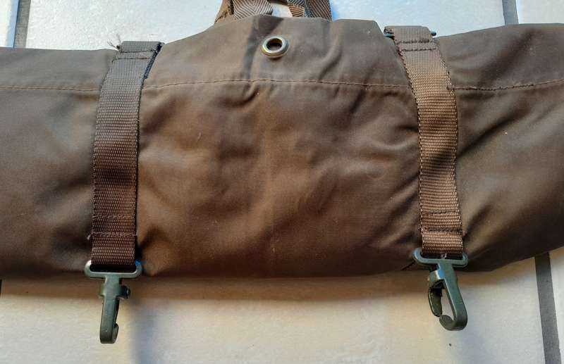 1978 SADF Border War Ground Sheet.  Foldable With Carry Handles.  MARBURG MNFRS.  1.8m x 90cm.