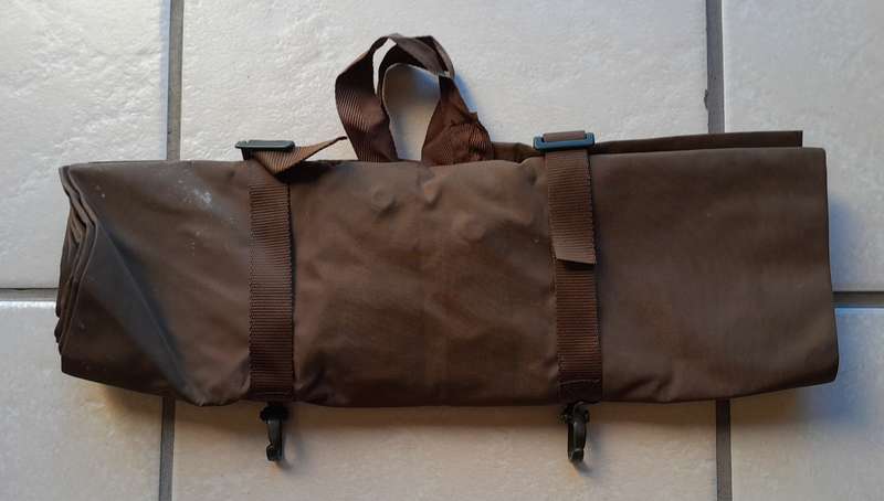 1978 SADF Border War Ground Sheet.  Foldable With Carry Handles.  MARBURG MNFRS.  1.8m x 90cm.