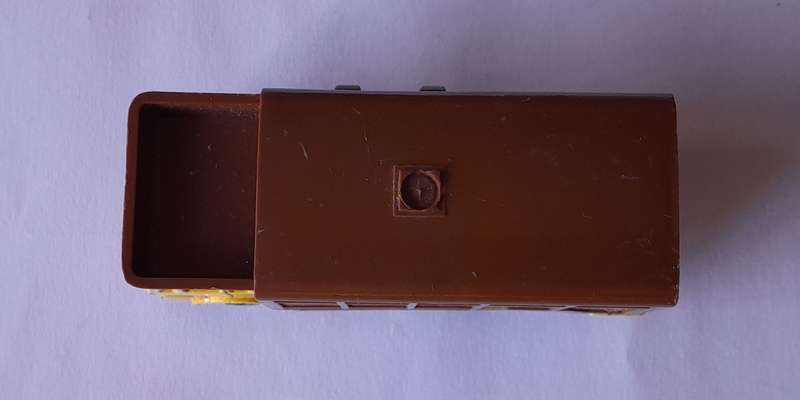 1980's Majorette Die Cast Mercedes Benz Cattle Truck.  Opening Side Ramp.