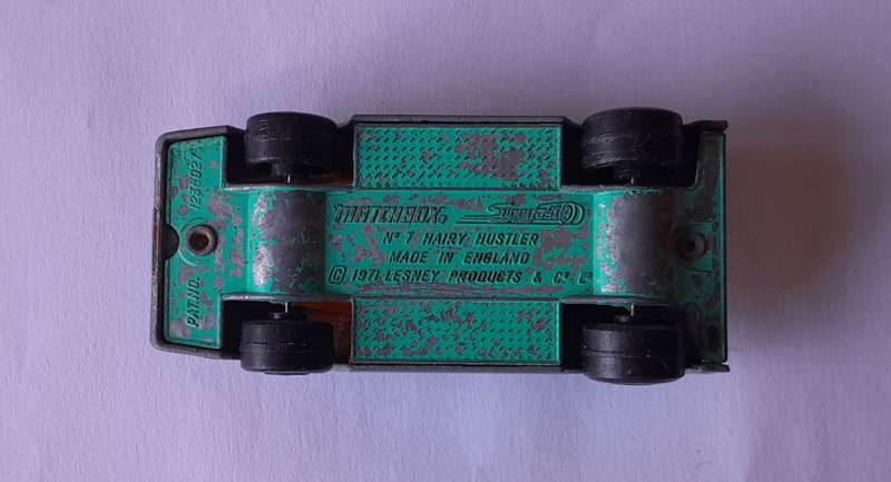 1970's Lesney Matchbox Die Cast Hairy Hustler.