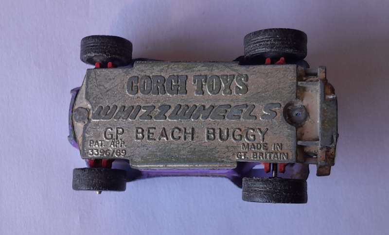 1970's Corgi Toys Whizzwheels Die Cast GP Beach Buggy.