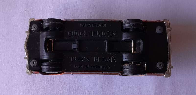 1970's Corgi Juniors Die Cast " Kojak" Buick Regal.