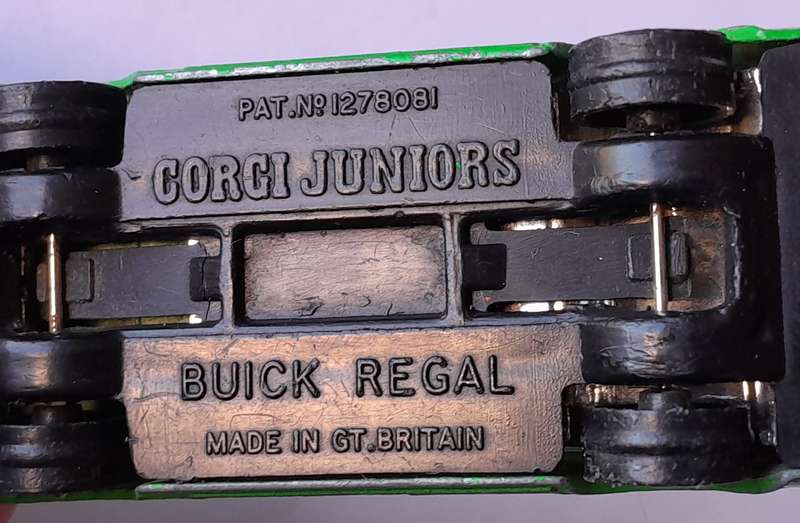 1970's Corgi Juniors Die Cast Buick Regal.