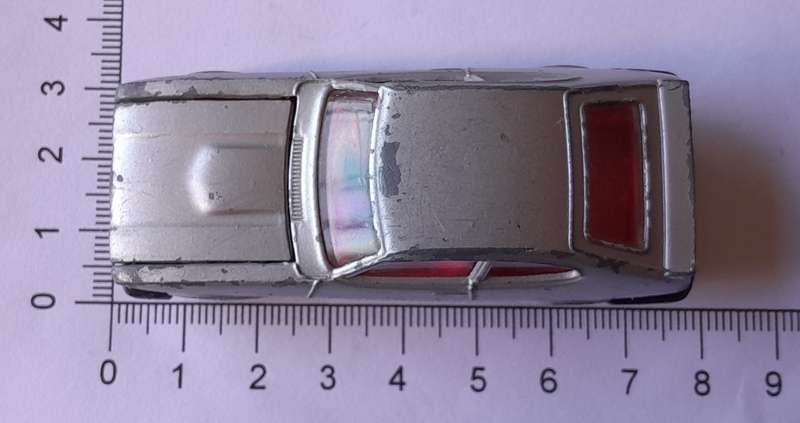 1980's Corgi Die Cast Ford Capri 3.0 S.  Opening Bonnet.