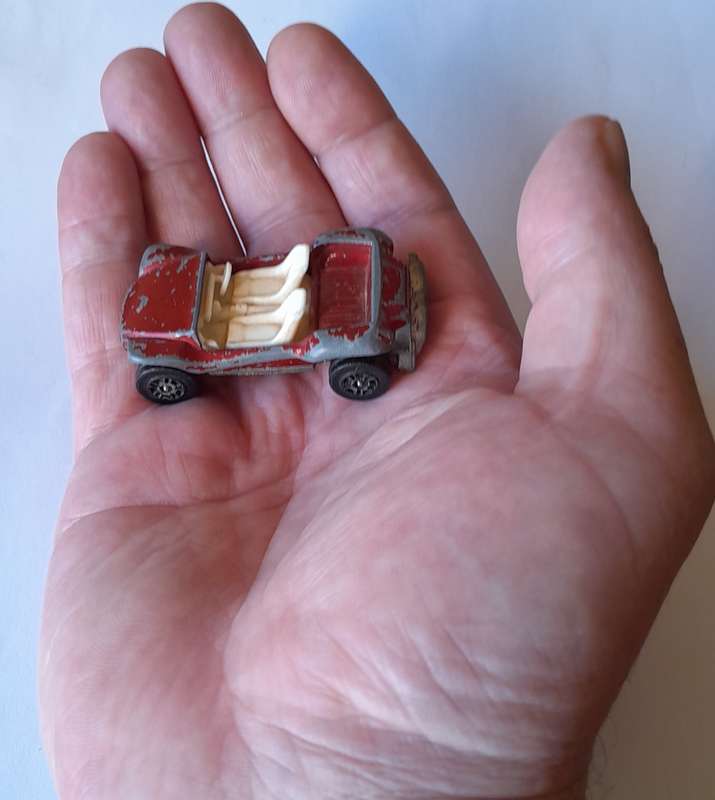1970's Corgi Juniors Whizzwheels Die Cast GP Beach Buggy.
