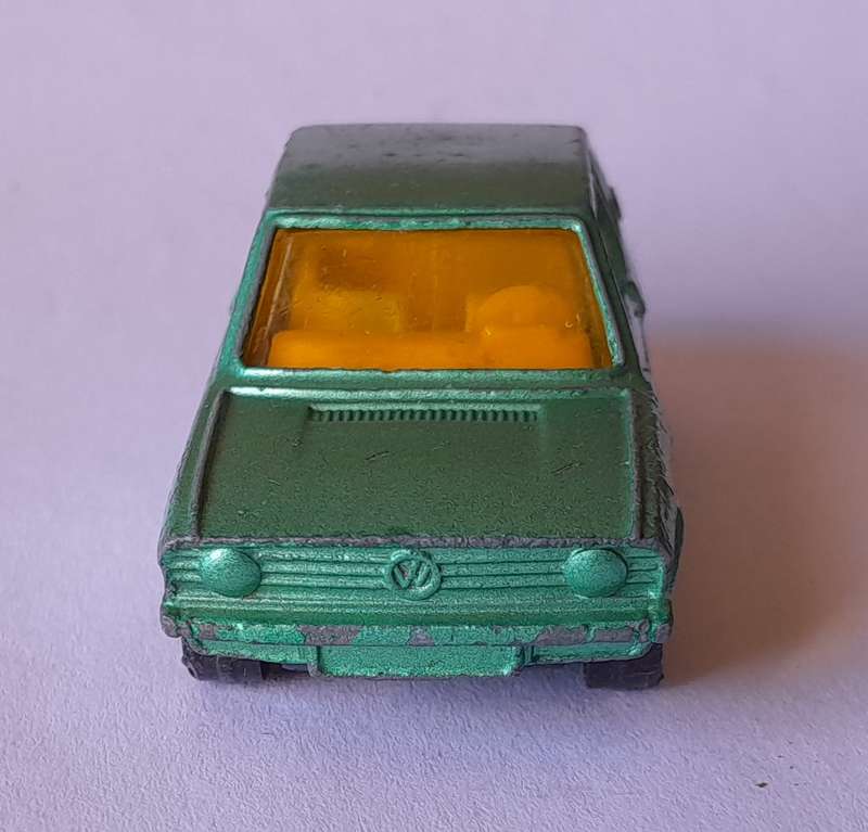 1970's Corgi Juniors Die Cast VW Polo.  Opening Doors.