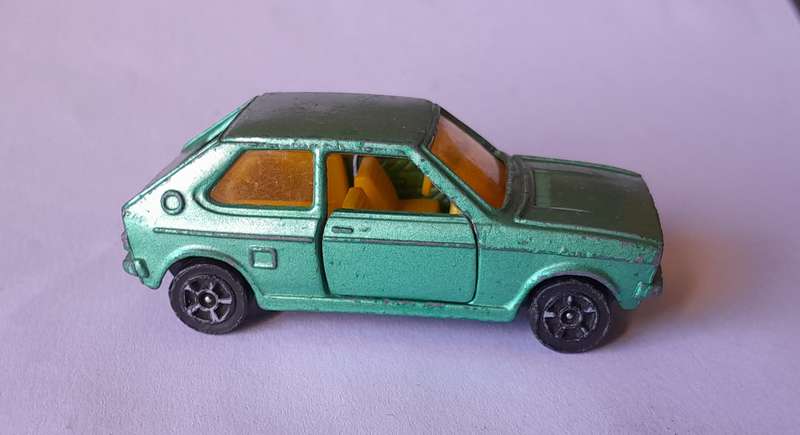 1970's Corgi Juniors Die Cast VW Polo.  Opening Doors.