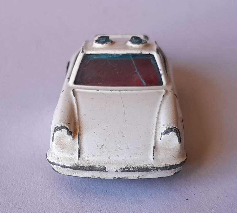 1980's Corgi Juniors Die Cast Porsche Carrera Police Car.