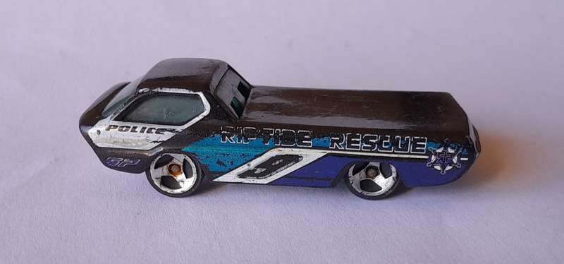 1960's Hot Wheels Die Cast Diora 1 Police Rip Tide Rescue.