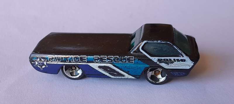 1960's Hot Wheels Die Cast Diora 1 Police Rip Tide Rescue.
