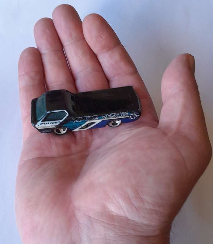 1960's Hot Wheels Die Cast Diora 1 Police Rip Tide Rescue.