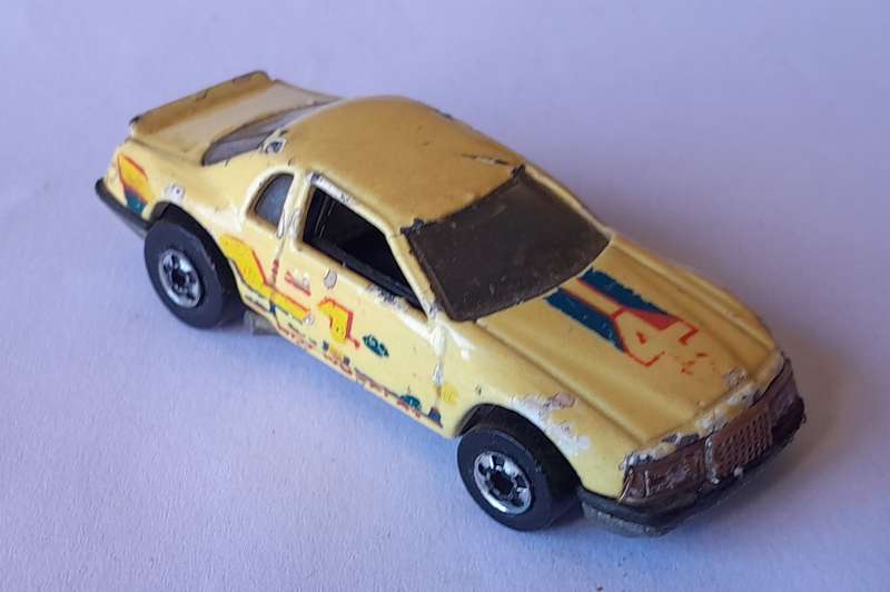 1983 Hot Wheels Die Cast Ford Thunderbird "Thunderburner".