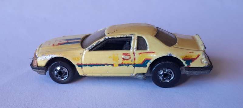 1983 Hot Wheels Die Cast Ford Thunderbird "Thunderburner".