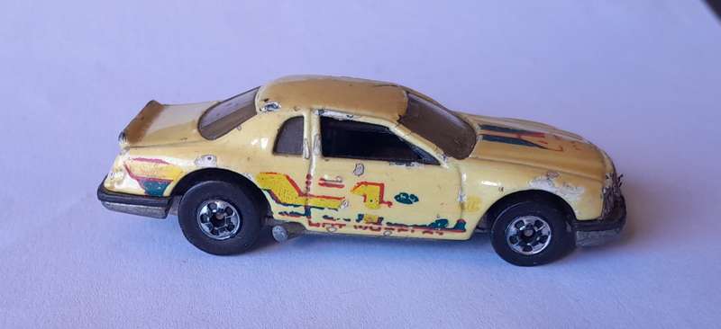1983 Hot Wheels Die Cast Ford Thunderbird "Thunderburner".