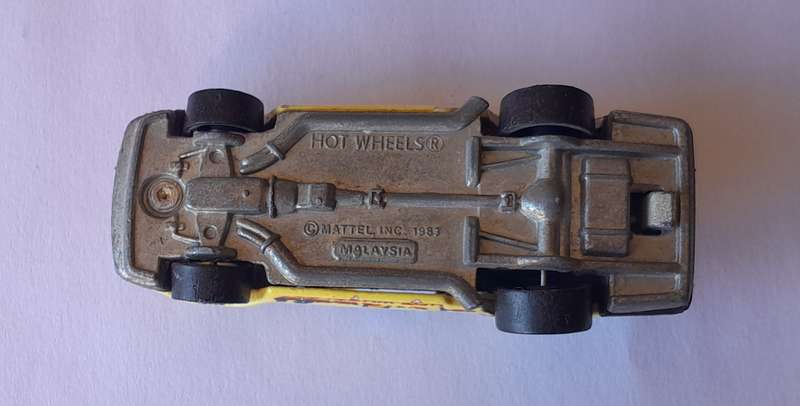 1983 Hot Wheels Die Cast Ford Thunderbird "Thunderburner".
