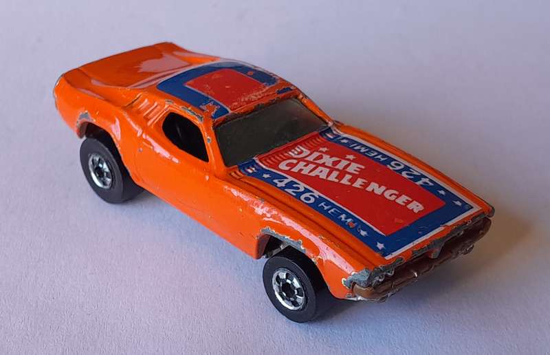 Rare 1982 Hot Wheels Die Cast Dodge Dixie Challenger 426 Hemi.