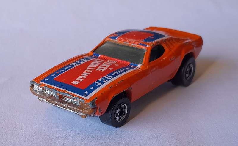 Rare 1982 Hot Wheels Die Cast Dodge Dixie Challenger 426 Hemi.