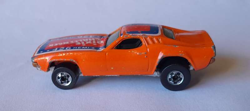 Rare 1982 Hot Wheels Die Cast Dodge Dixie Challenger 426 Hemi.