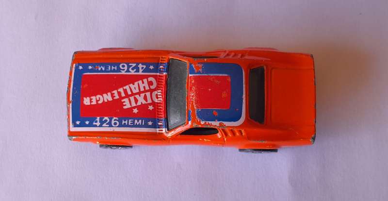 Rare 1982 Hot Wheels Die Cast Dodge Dixie Challenger 426 Hemi.
