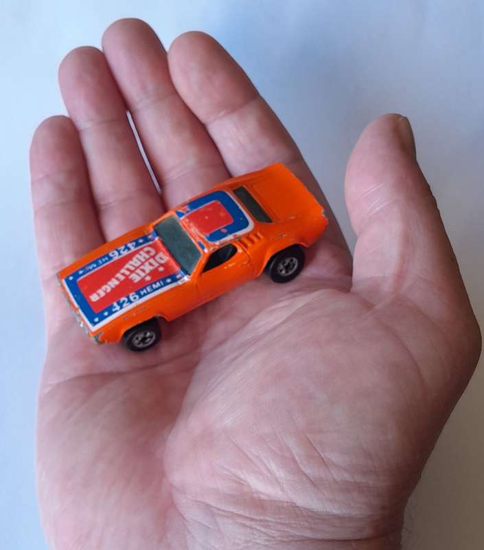 Rare 1982 Hot Wheels Die Cast Dodge Dixie Challenger 426 Hemi.
