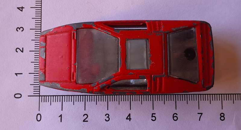 Rare 1970's Yaxon Mini Metal Die Cast Maserati Boomerang.