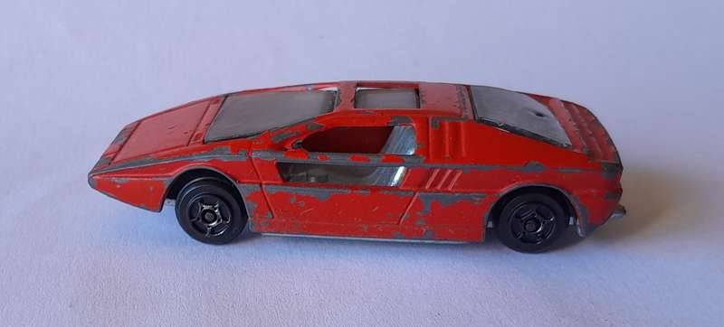 Rare 1970's Yaxon Mini Metal Die Cast Maserati Boomerang.