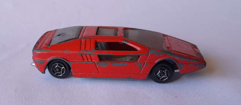 Rare 1970's Yaxon Mini Metal Die Cast Maserati Boomerang.