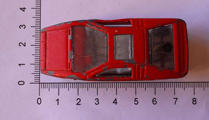 Rare 1970's Yaxon Mini Metal Die Cast Maserati Boomerang.