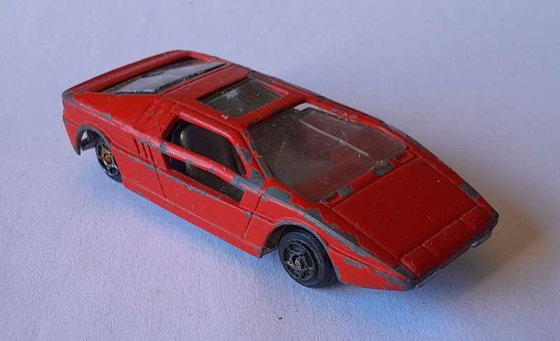 Rare 1970's Yaxon Mini Metal Die Cast Maserati Boomerang.