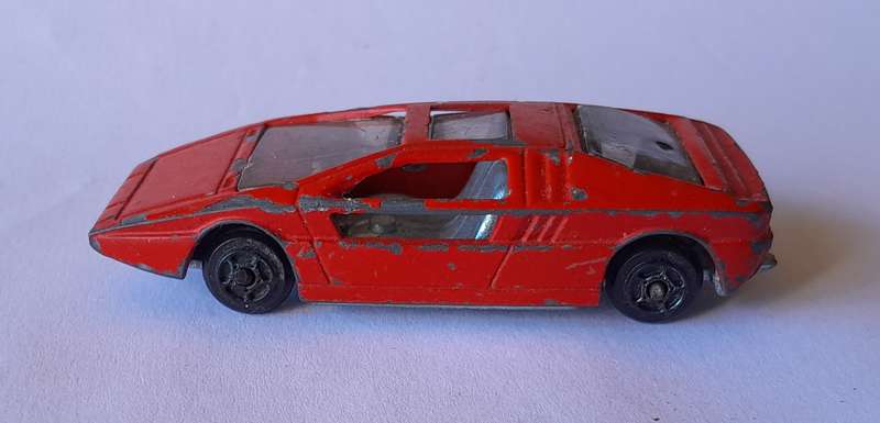 Rare 1970's Yaxon Mini Metal Die Cast Maserati Boomerang.