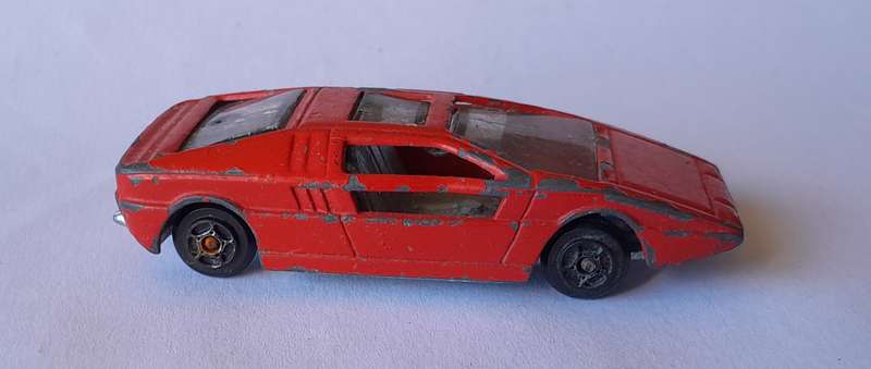Rare 1970's Yaxon Mini Metal Die Cast Maserati Boomerang.