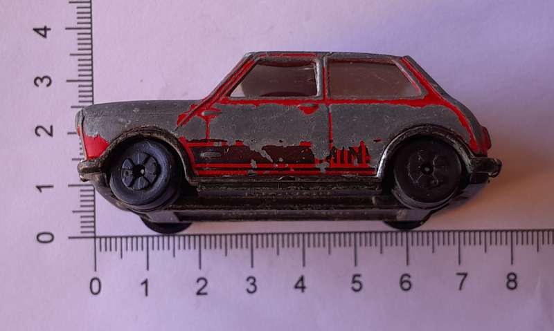 1970's Playart Die Cast Mini Cooper S MK 11.