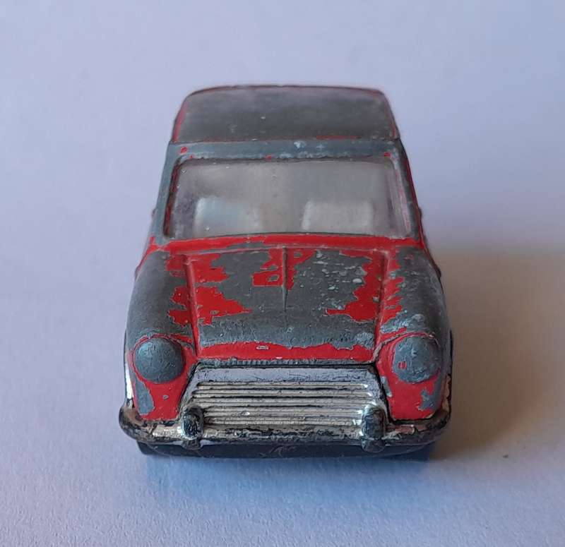 1970's Playart Die Cast Mini Cooper S MK 11.