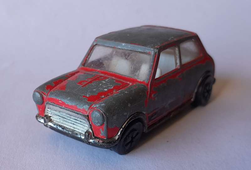 1970's Playart Die Cast Mini Cooper S MK 11.