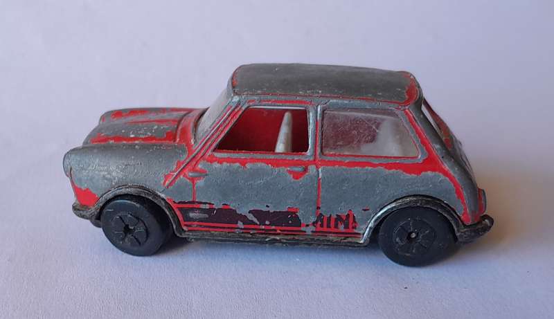 1970's Playart Die Cast Mini Cooper S MK 11.
