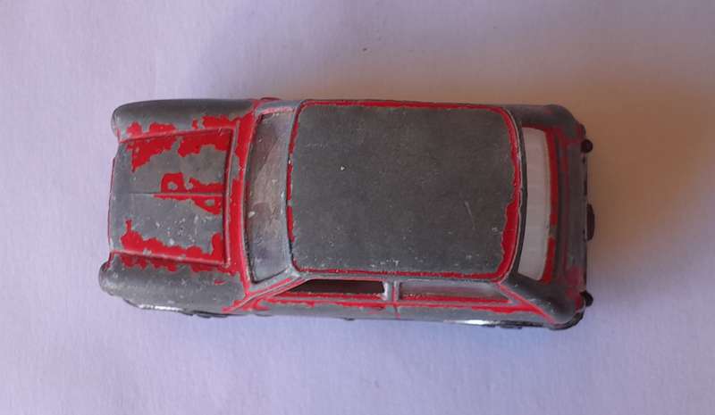 1970's Playart Die Cast Mini Cooper S MK 11.