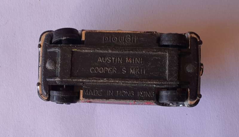 1970's Playart Die Cast Mini Cooper S MK 11.