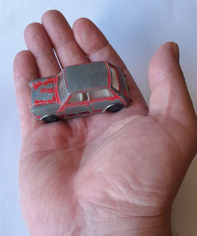 1970's Playart Die Cast Mini Cooper S MK 11.
