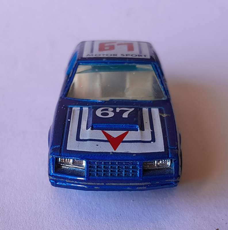 1980's Yatming Die Cast Ford Mustang Cobra.  No 1067.  Opening Doors.